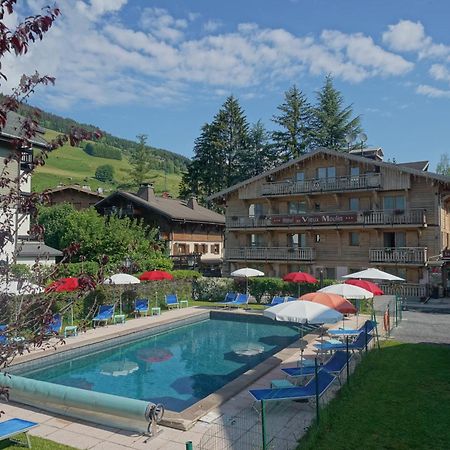 Hotel Au Vieux Moulin Megève Exterior foto