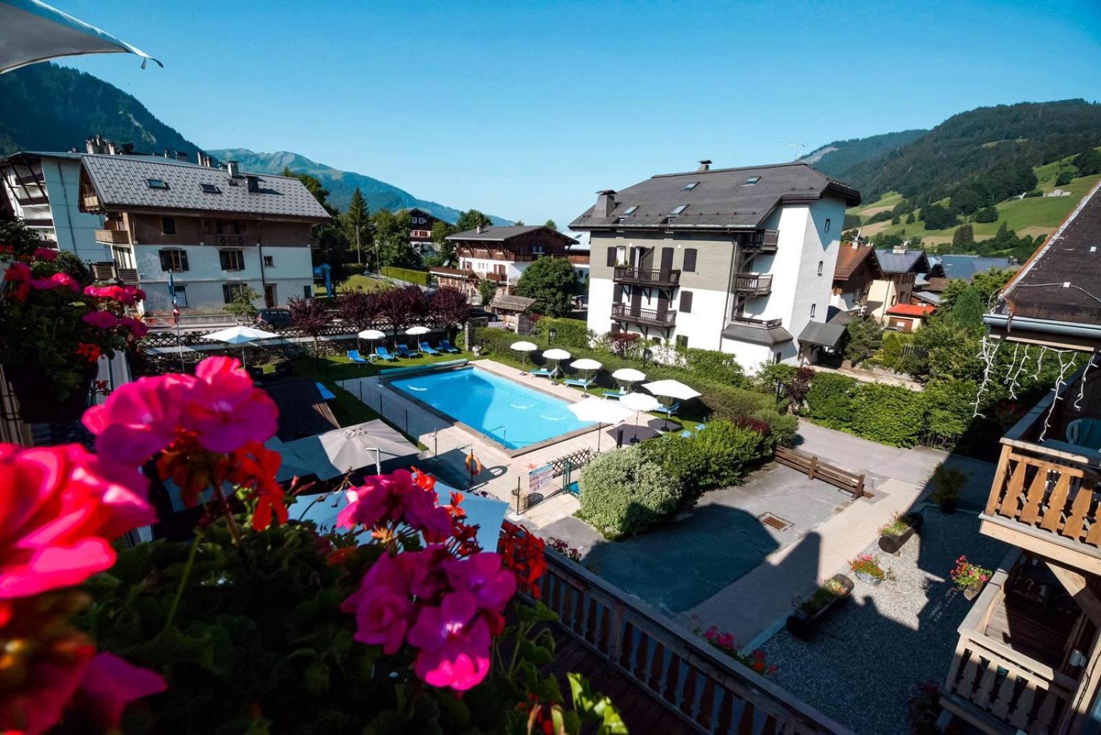 Hotel Au Vieux Moulin Megève Exterior foto
